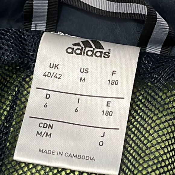 Adidas Track Jacket - Blue and green - M - Picture 5 of 7